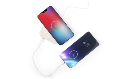 Chargeur sans fil avec boîtier en canne de blé sans fil Smartek