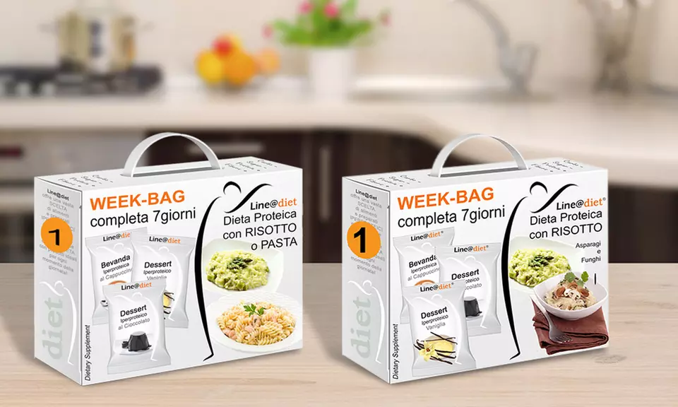 Kit Dieta Proteica Line@ con risotto e pasta
