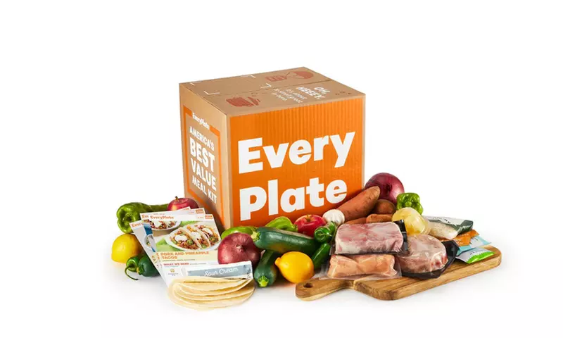 Delicious, Doable Dinners for Everyday Budgets—Affordable Meal Kit Subscription from EveryPlate (Up to 28% Off) - Primary Image