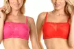 Angelina Floral Lace-Paneled Modesty Bras (6-Pack) - Second Medium