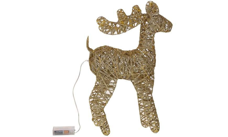 Image 11: LED Standing Christmas Reindeer