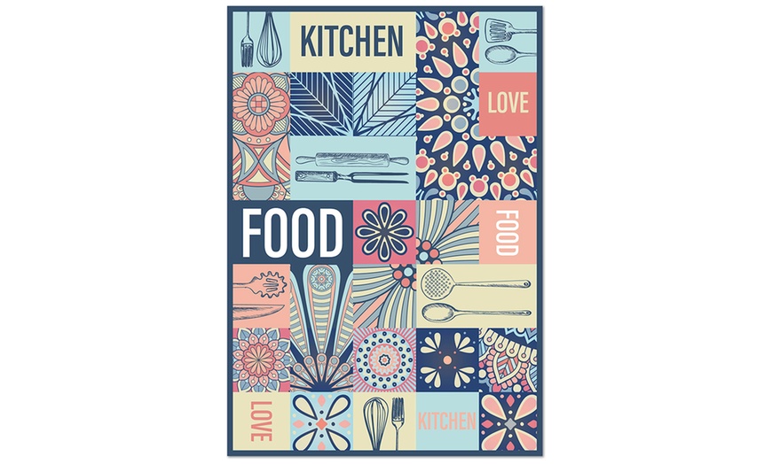 Image 10: Vinyl Kitchen Rug