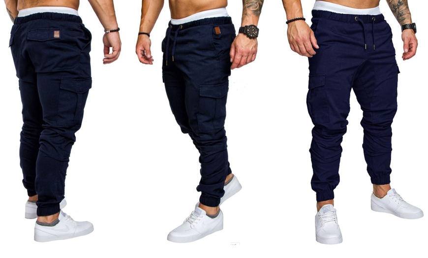 Image 6: Men's Cargo Trousers
