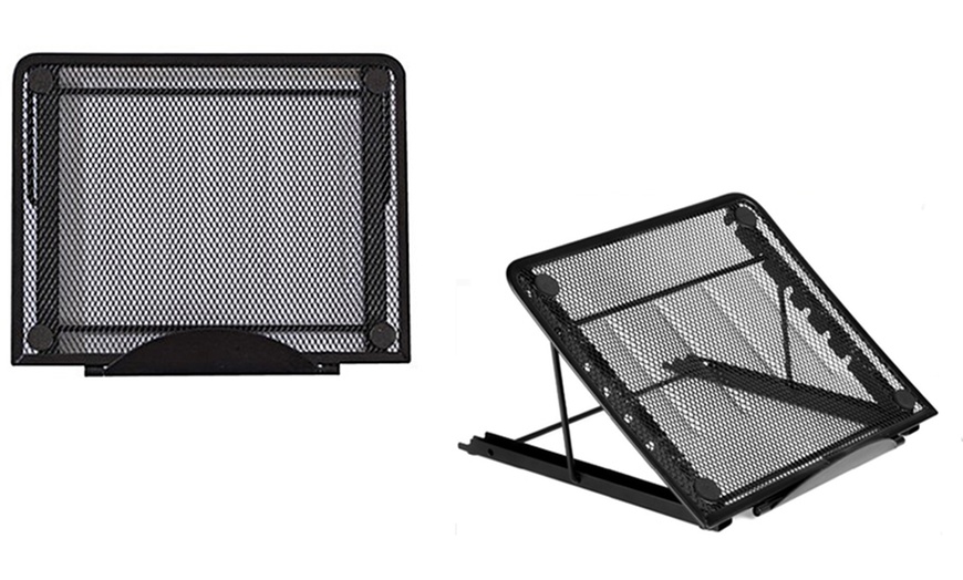 Image 7: Mesh Laptop Stand