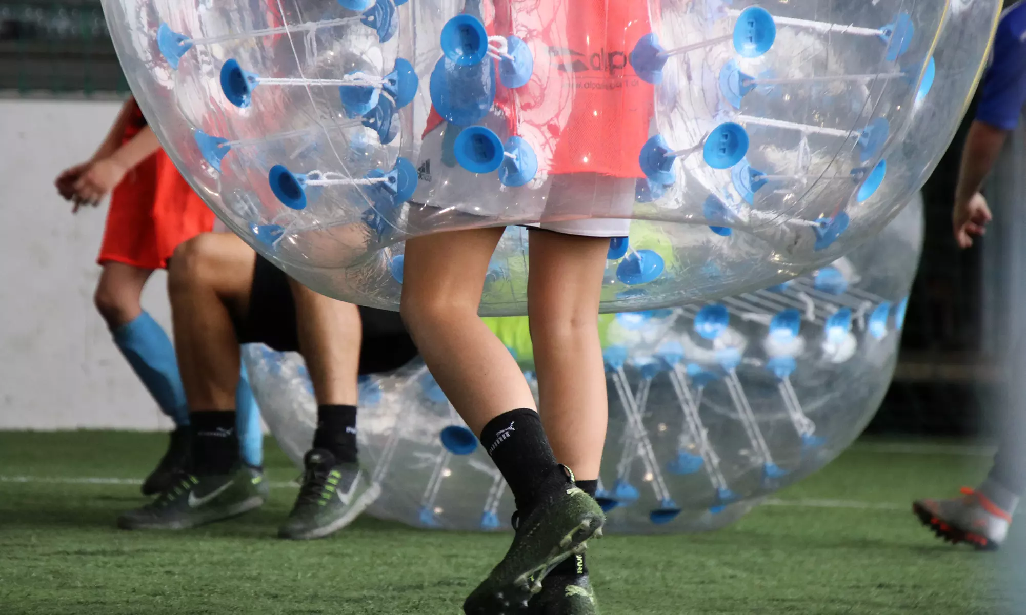 Indoor Bubble-Fußball für bis zu 10 Personen