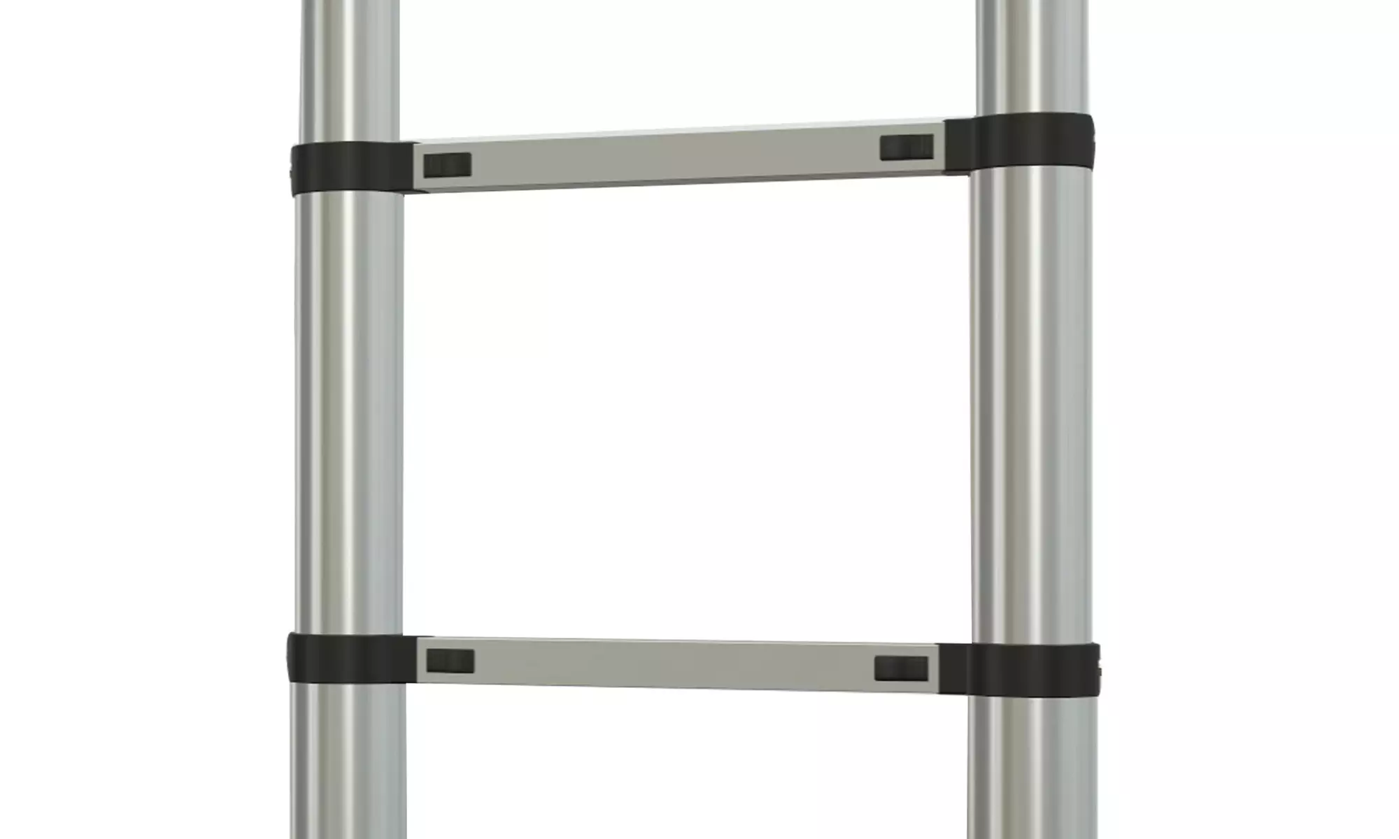 Échelle télescopique en aluminium rétractable de Herzberg