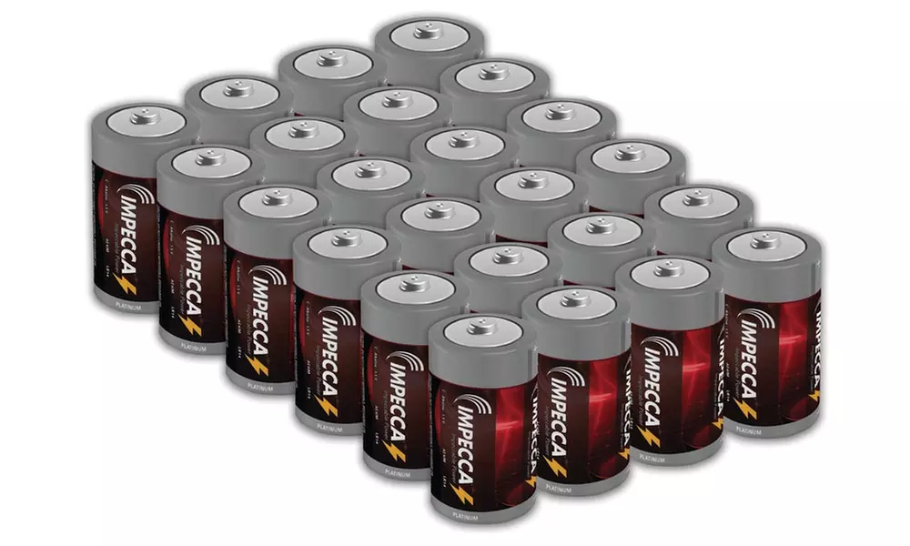 Impecca Platinum Alkaline C Batteries (24-Pack) - Primary Image
