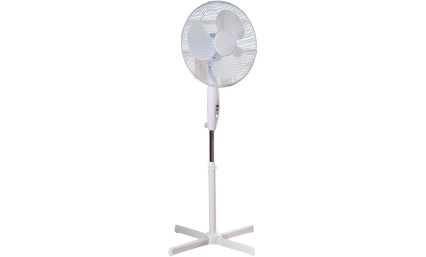 Image 1:  Fine Elements 16" Pedestal Fan