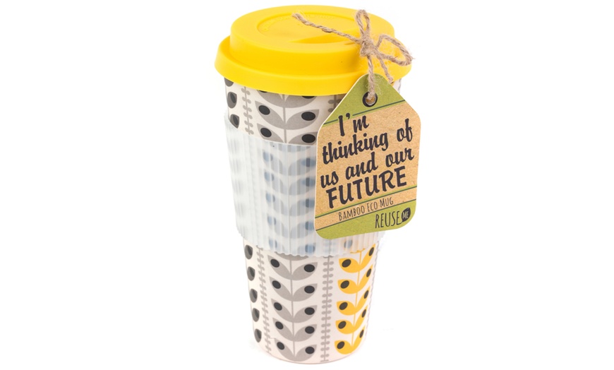 Image 23: Cambridge Bamboo Eco Travel Mugs