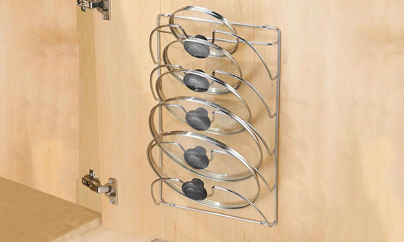 iMounTEK Mounted Pot Lid Rack Organizer - Primary Image