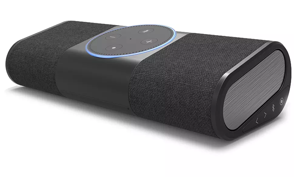 QFX ECH-1 Bluetooth Speaker and Docking Station for Amazon Echo Dot - Primary Image