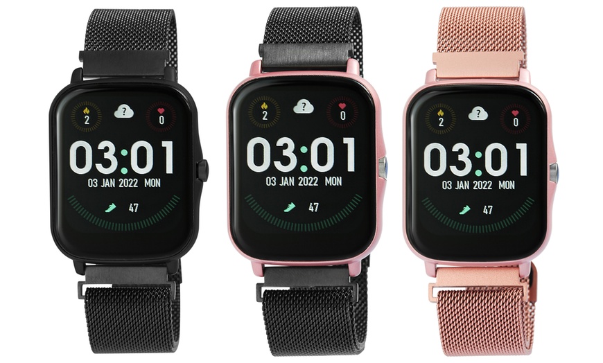 Image 18: 1x, 2x oder 3x Time Tech Smartwatch