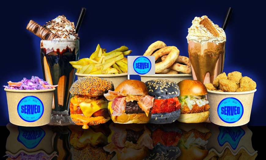 Image 2: Indulgent Feast - Any Main, Any Side, Any Dessert & Any Soft Drink 