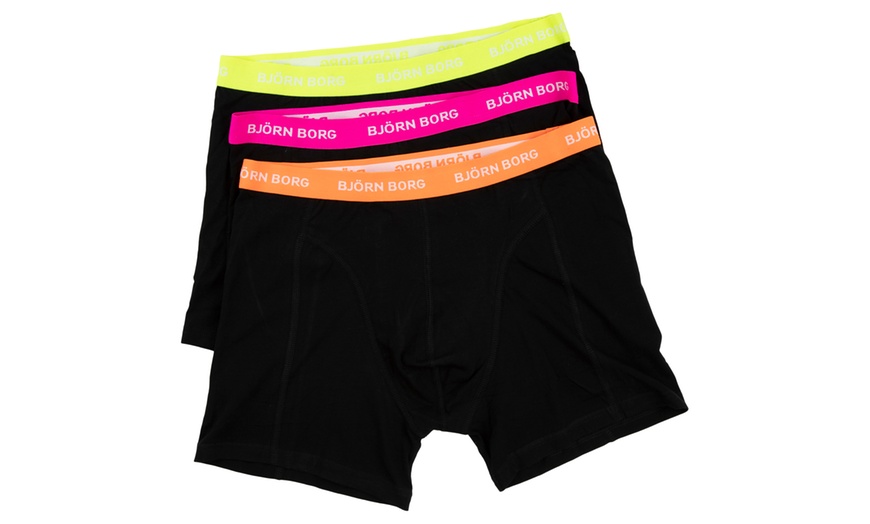 Image 1: Men's Three-Pack of Boxers