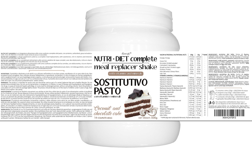 Image 6: Kit Perdipeso Slim-Up + Pasto Sostitutivo Nutri-Diet Line@Diet