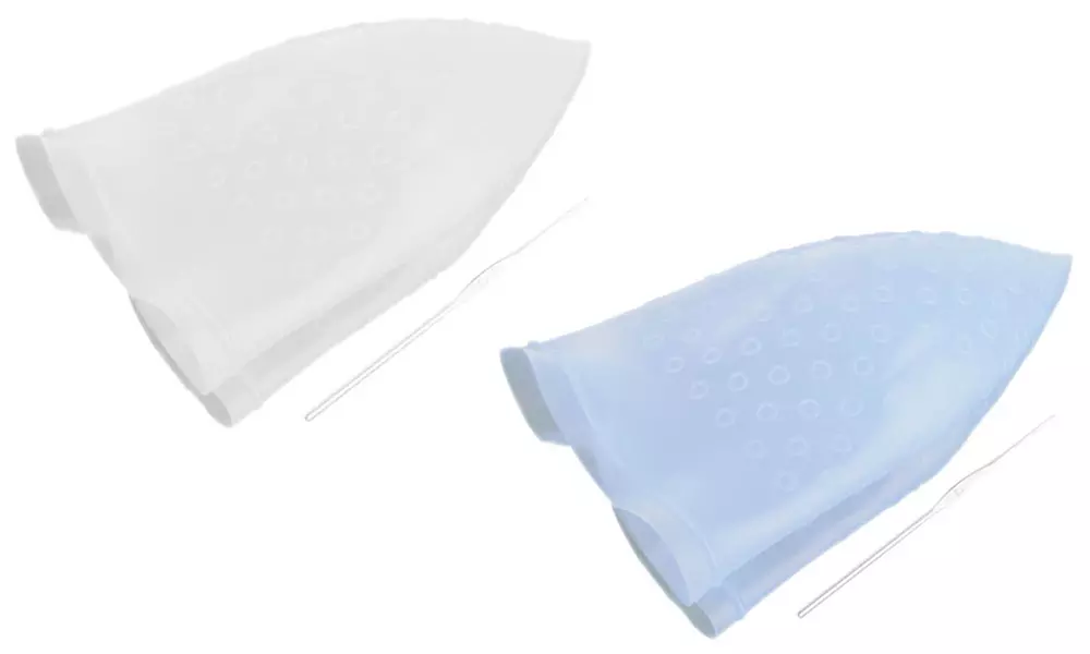 1x oder 2x Haarsträhnen-Haube aus Silikon in Farbe nach Wahl - Second Medium