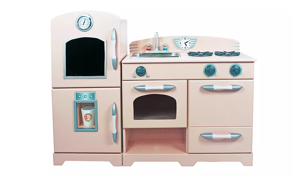 Teamson Kids' Pink Play Kitchen Set (2-Pieces) - Second Medium