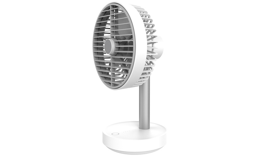 Image 10: Mini Fan with Wireless Charger