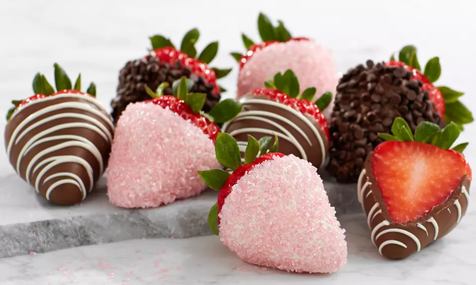 Gourmet Dipped Strawberries and Chocolate Treats from Shari's Berries (50% Off). Two Options Available. - Primary Image