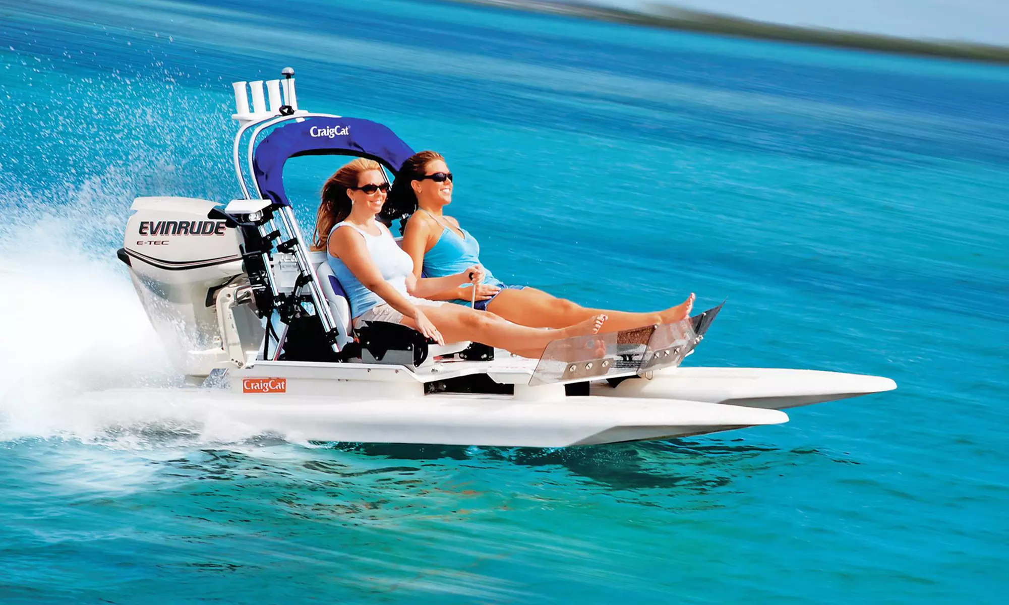 One- or Two-Hour Craigcat Boat Rental for Two at H2O Safaris (Up to 31% Off) - Primary Image