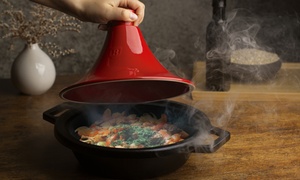 Tajine Marocan Cooking Pots With Cast Iron Bottom