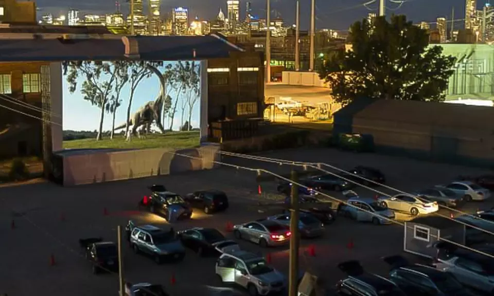 Drive-in General or Double Feature Admission for One Car