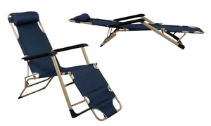  Two Reclining Sun Loungers 