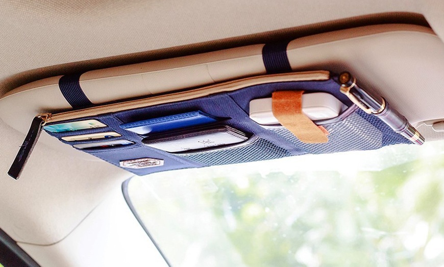 Car Sun Visor Storage Organiser | Groupon Goods