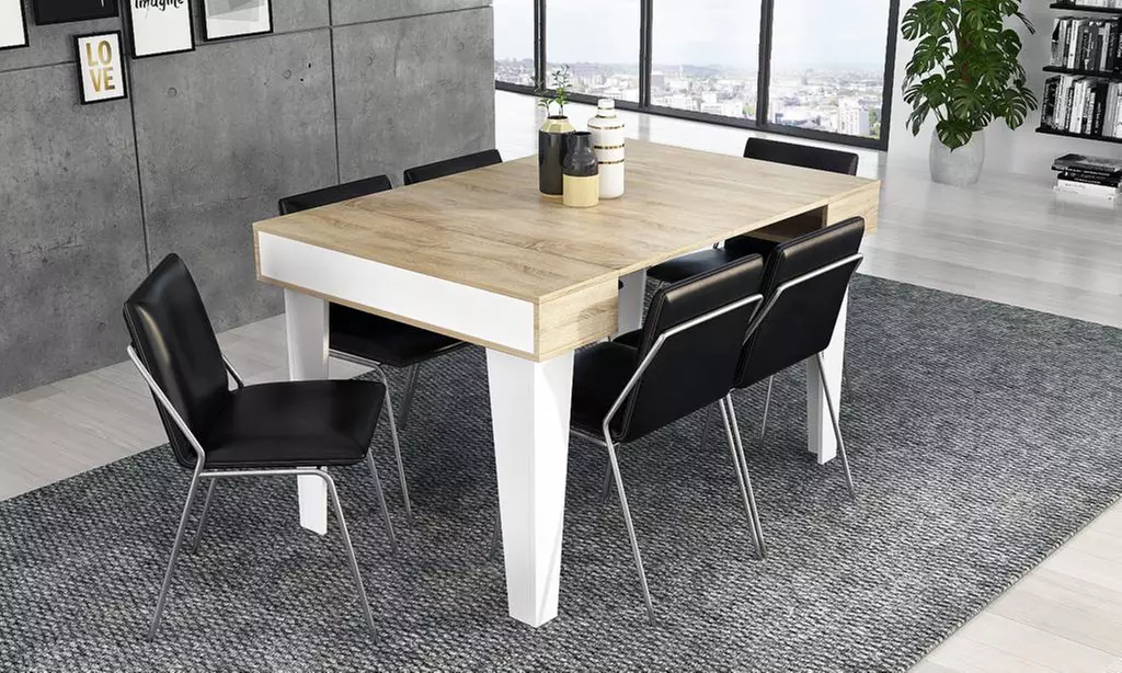 Mesa consola extensible Nordic KL de hasta 3m - Second Medium