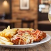 Image 2: Chicken Parmigiana w/ Pint of Beer, Wine, or Soft Drink – 1, 2, or 4 