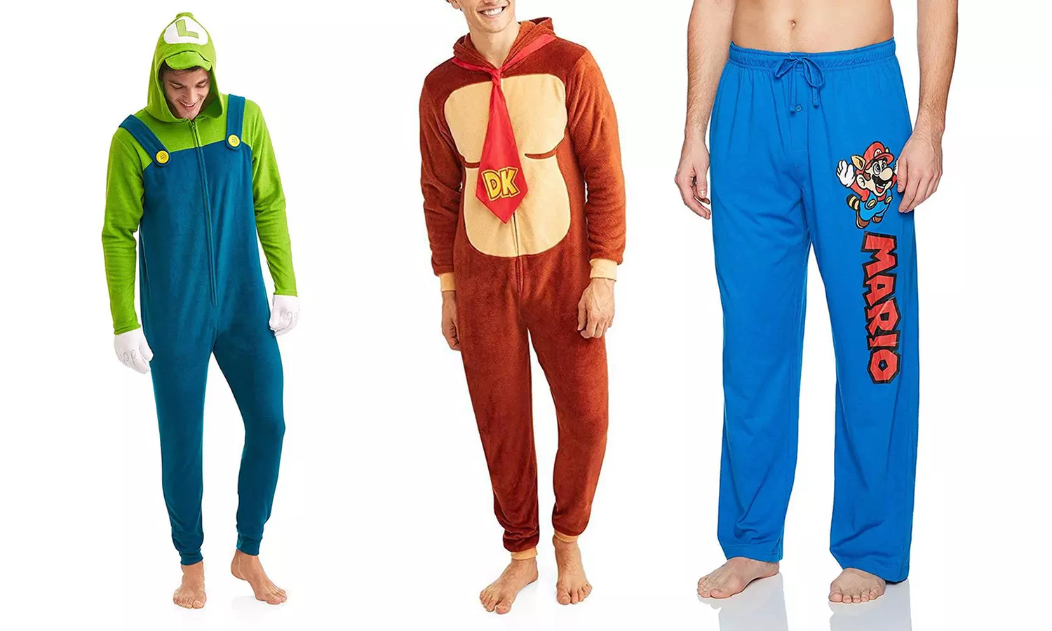 Nintendo Men's Character Pajama Pants and Onesies - Primary Image