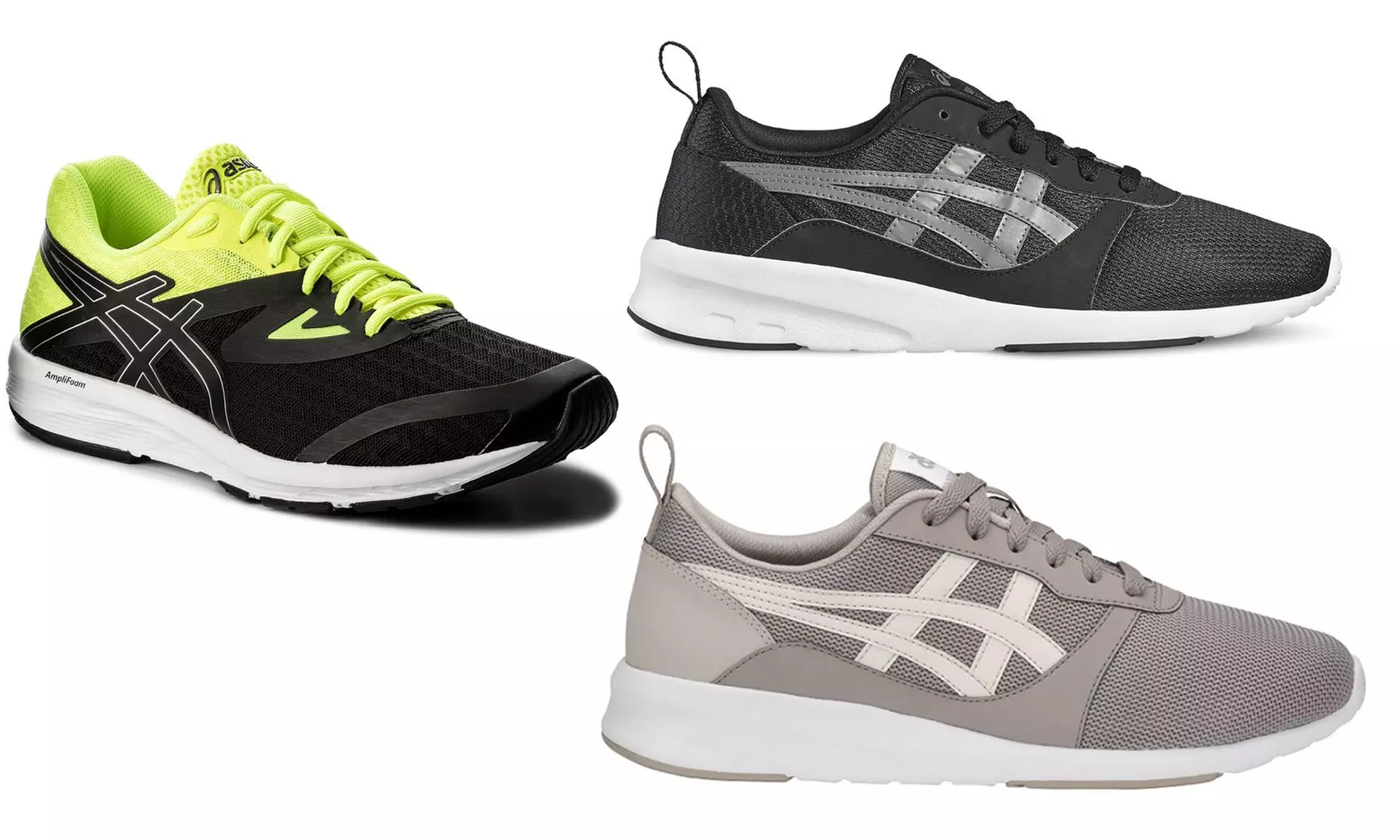 Men's Asics Lyte-Jogger or Amplica Lace-Up Trainers With Free Delivery - Primary Image
