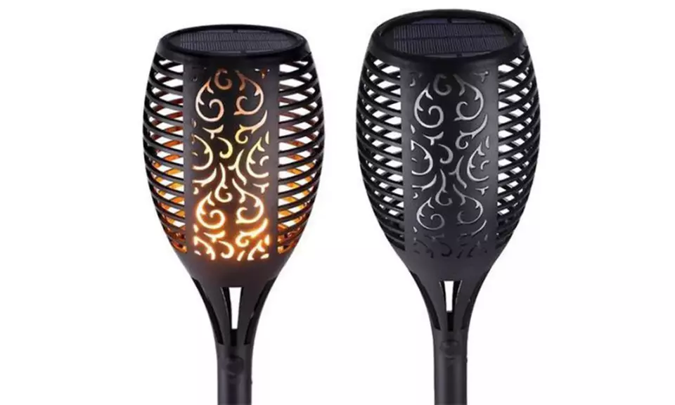 1, 2 ou 4 lampes torches solaires