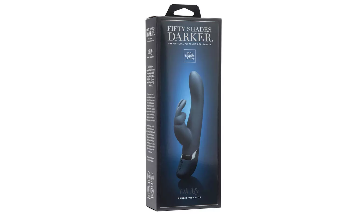 Fifty Shades Darker Oh My Rechargeable Rabbit Vibrator - Second Medium