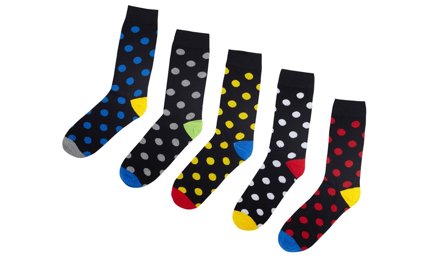 Image 6: Five Pairs of Men's Socks