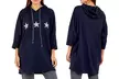 Women's Oversized Star-Detailed Sweatshirt or Hoodie - Image 7