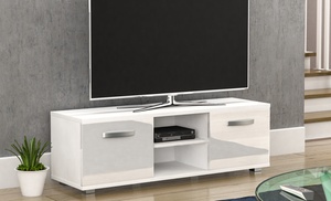 Vida Designs Cosmo Two-Door TV Unit with Optional LED