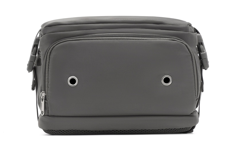 Image 35: 25L Multi-Functional Laptop Bag with USB Port and Shoe Compartment