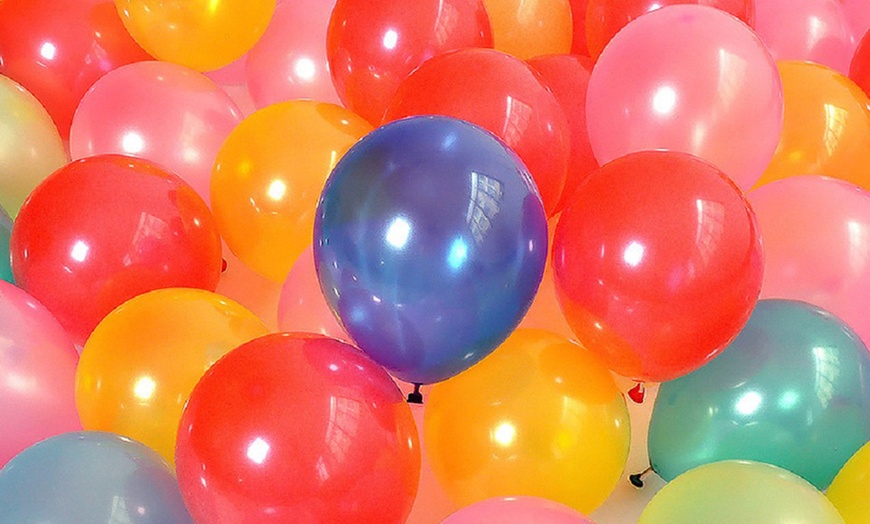 100 Assorted Balloons | Groupon Goods