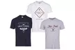 Pack de 3 t-shirts imprimés pour homme - Second Medium
