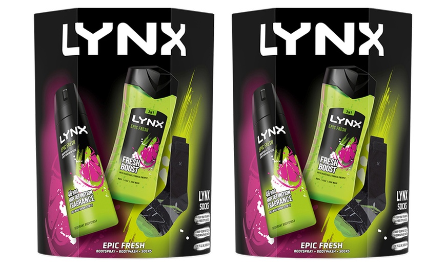 Image 3: Up to Four Lynx Epic Fresh Duo and Socks Gift Sets