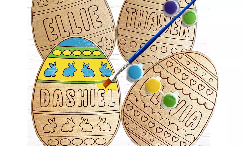 One or Two Easter DIY Paint Color Kits from Yes Bobbleheads (Up to 81% Off) - Primary Image