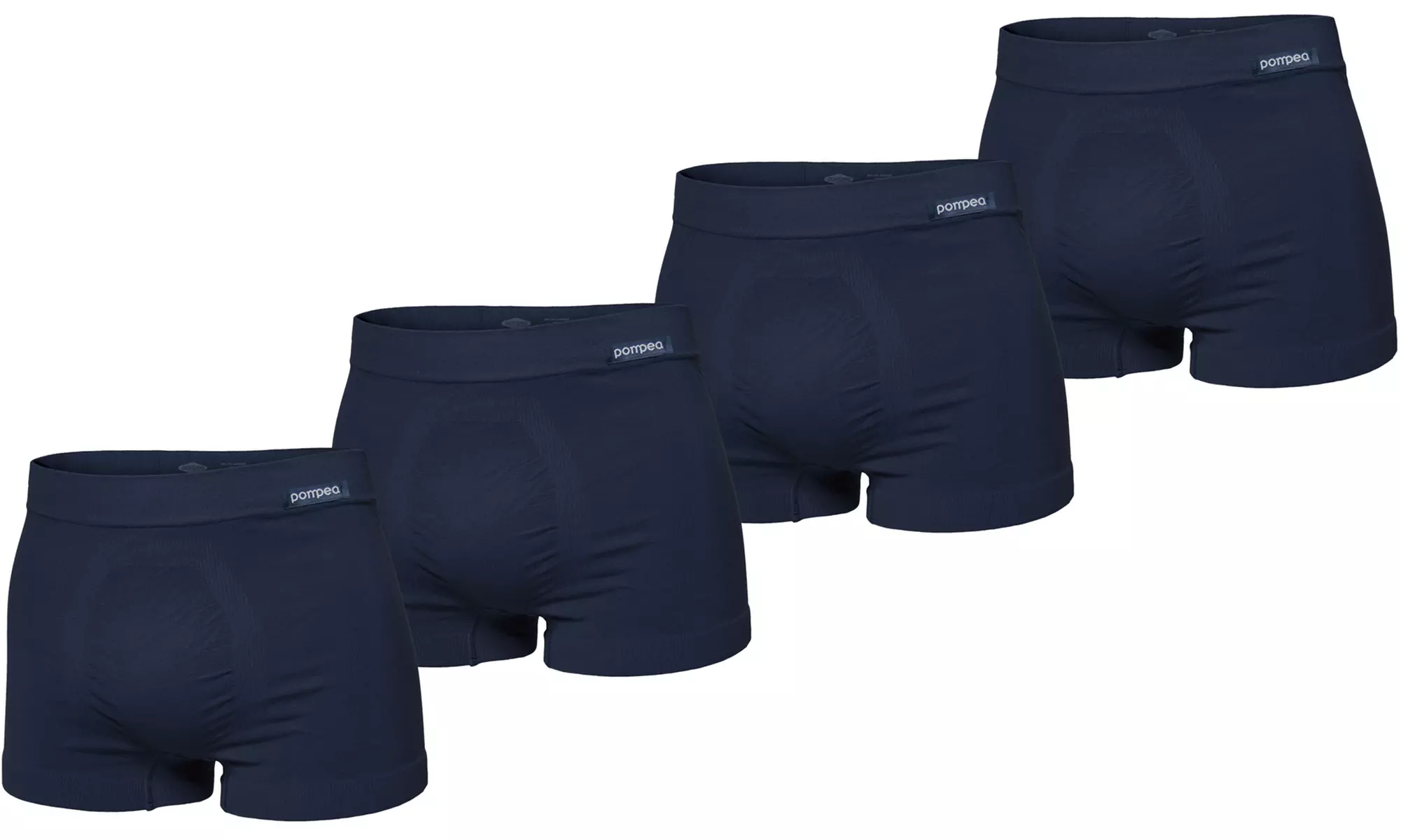 Set di 4 boxer o 4 slip in microfibra Pompea da uomo