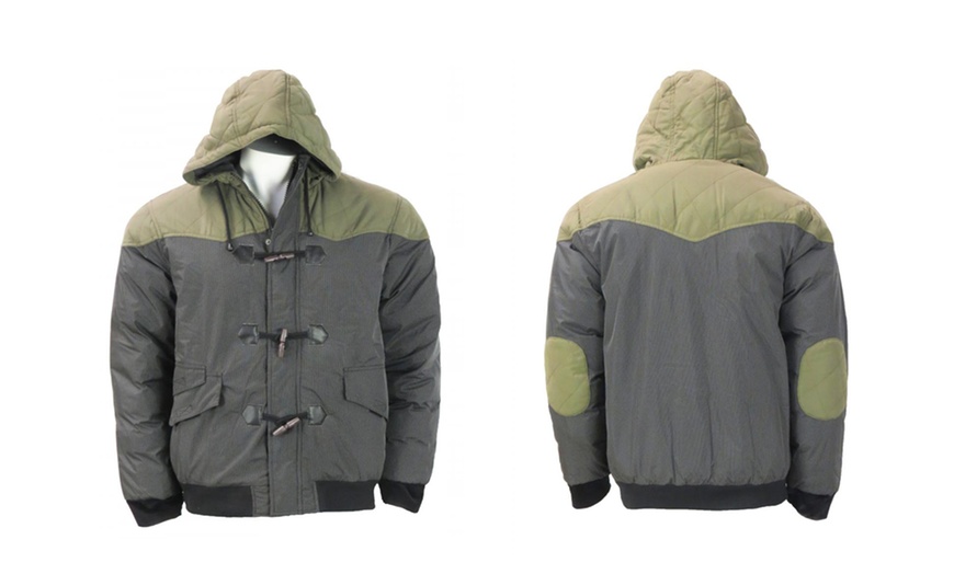 Image 4: Men's Padded Parka Alaska Jacket 