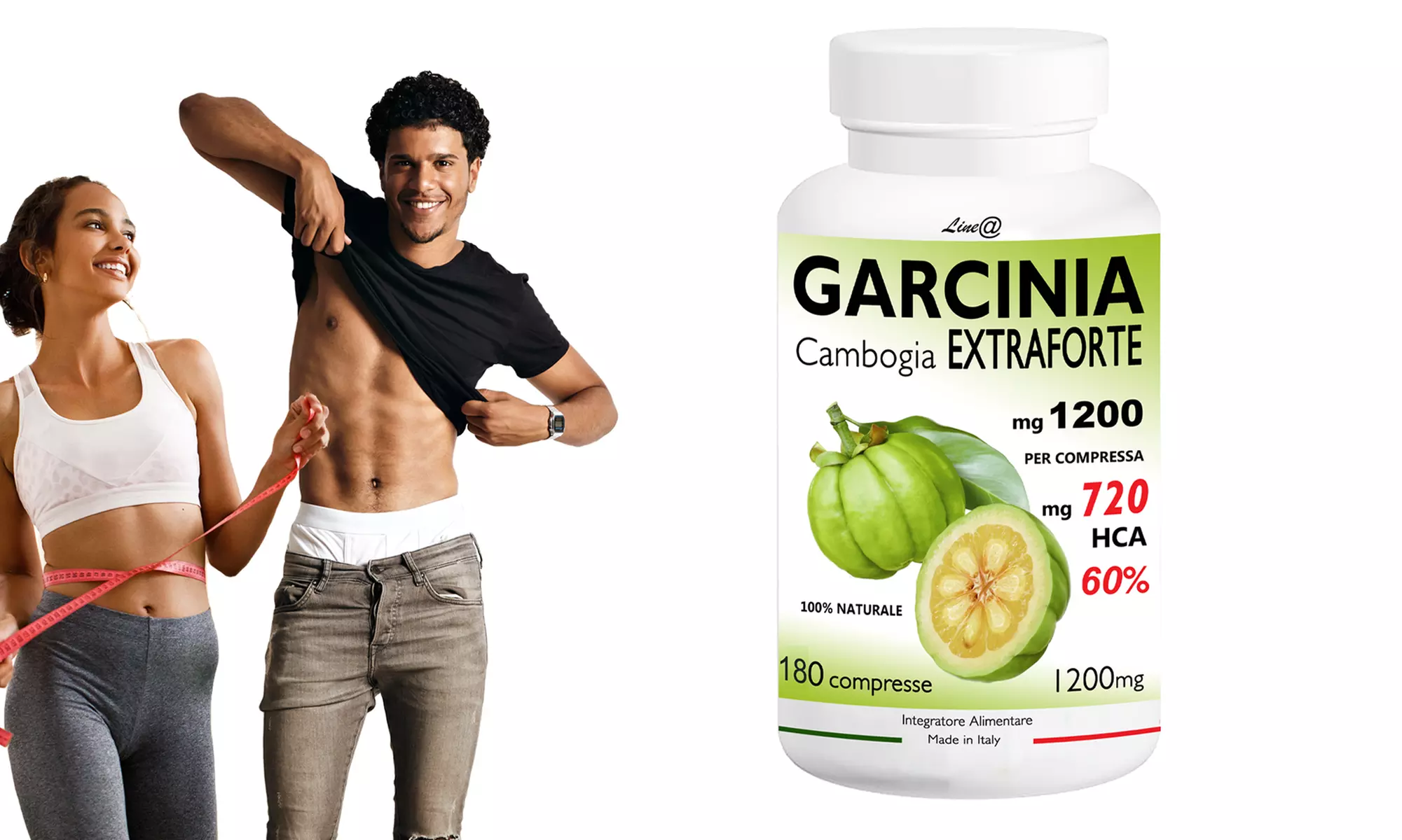 Fino a 720 compresse di Garcinia Cambogia Extraforte Line@diet