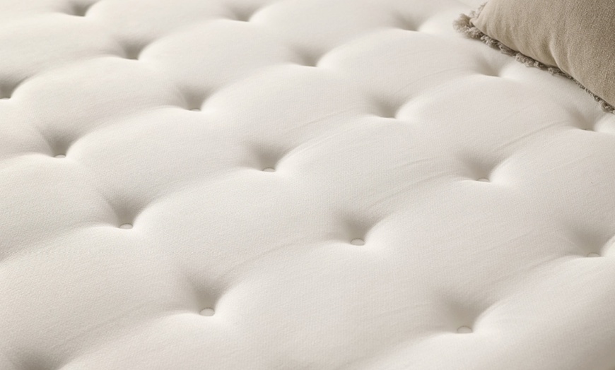 Image 4: Matelas avec surmatelas mousse à mémoire, soutien anti-stress 12 zones