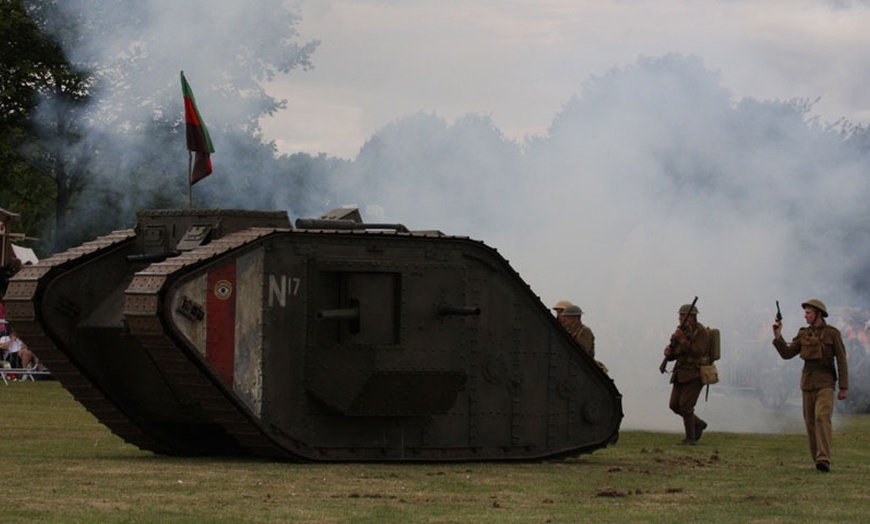 Image 5: WW1 reenactment Centenary Tanks & Tommies Event