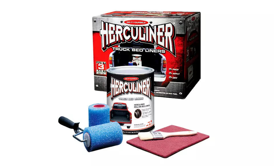 Herculiner Brush-On Truck Bed Liner Kit. - Second Medium