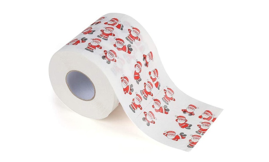 Image 7: Christmas-Themed Toilet Roll