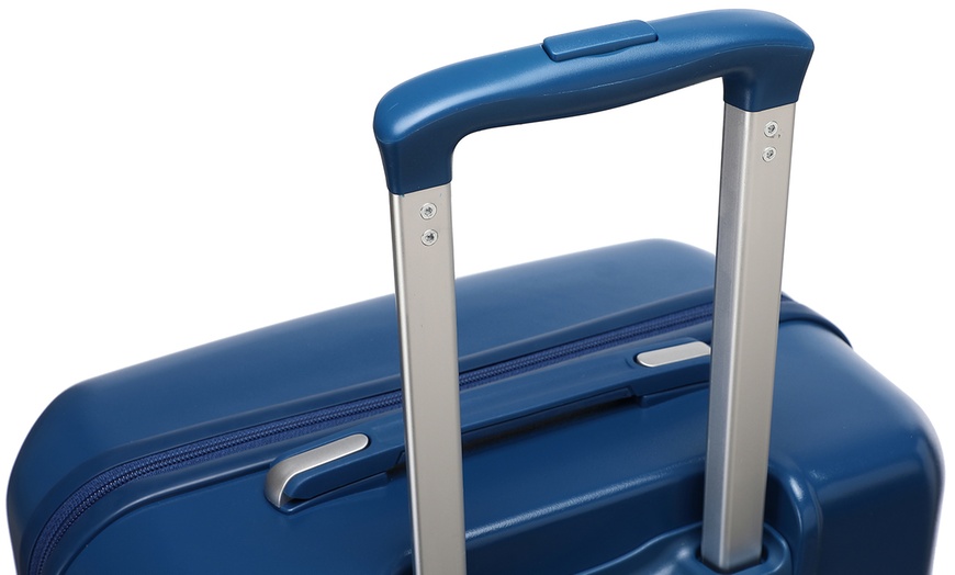 Image 8: ABS Hard Shell Suitcase or 3 Piece Suitcase Set with Lock